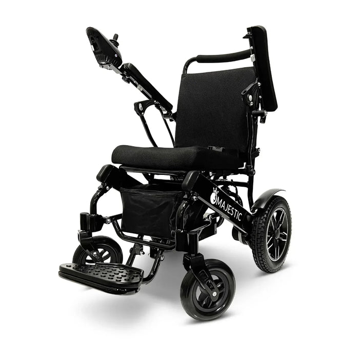 ComfyGO Majestic IQ-8000 Remote Controlled Lightweight Folding Electric Wheelchair 17 Miles & 20" Seat Width