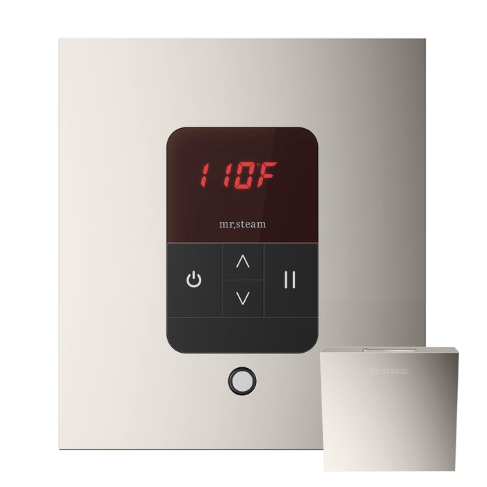 Mr. Steam Basic Butler Linear Steam Shower Control Package with iTempo Control and Linear SteamHead in Square Oil Rubbed Bronze