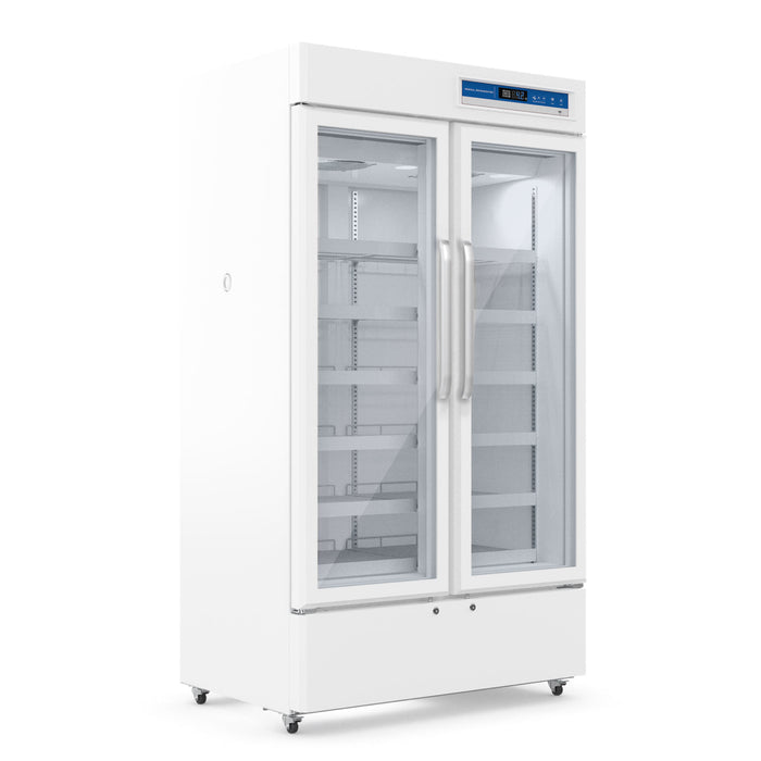 Kings Bottle 2℃～8℃ 725L Upright 2-Door Medical Fridge & Lab Refrigerator