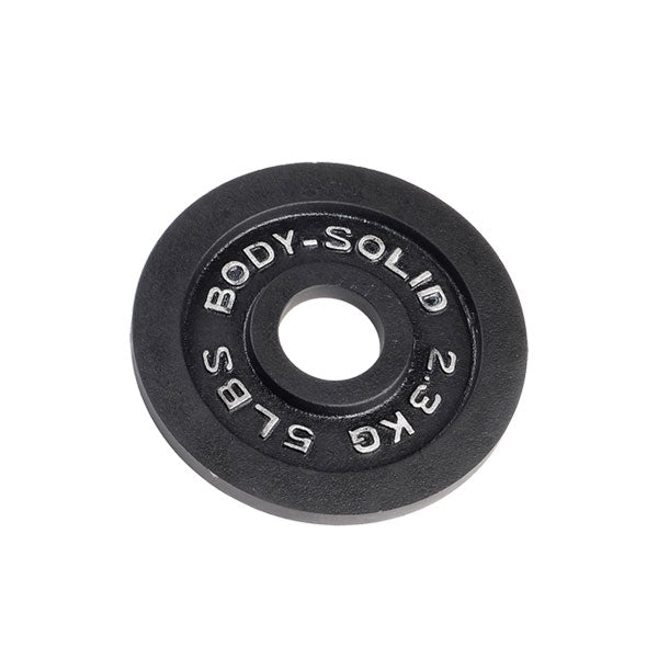 Body Solid 500 Lb Cast Oly Set, Black Bar