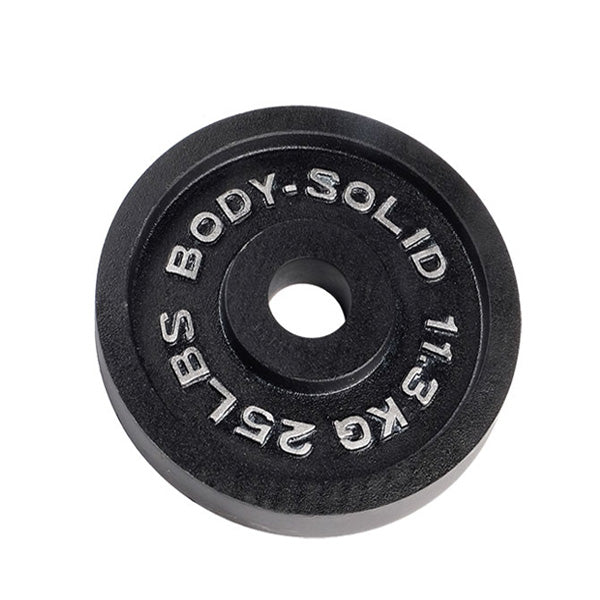 Body Solid 500 Lb Cast Oly Set, Black Bar