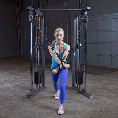 BODY SOLID Powerline Functional Trainer, 2 x 160lb stacks