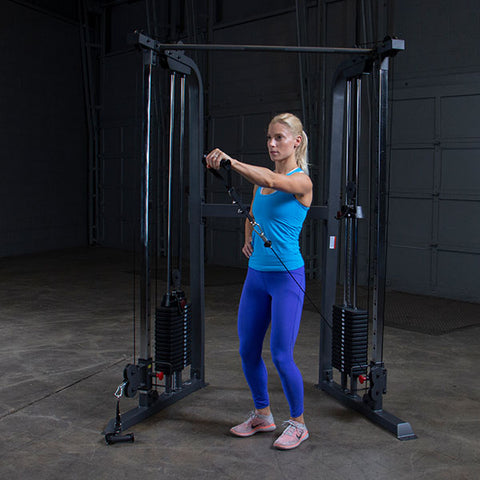 BODY SOLID Powerline Functional Trainer, 2 x 160lb stacks