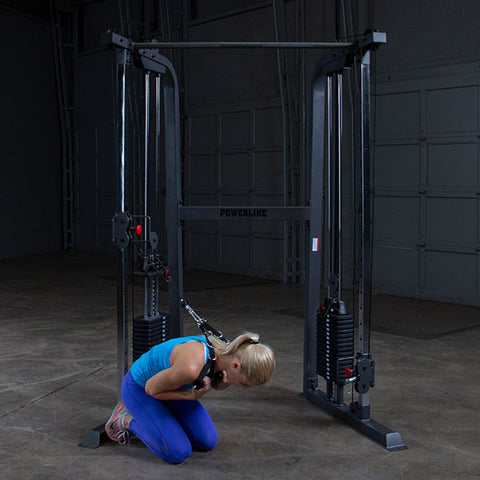 BODY SOLID Powerline Functional Trainer, 2 x 160lb stacks