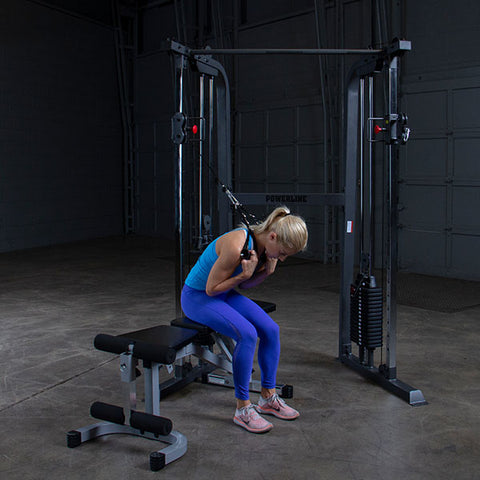 BODY SOLID Powerline Functional Trainer, 2 x 160lb stacks