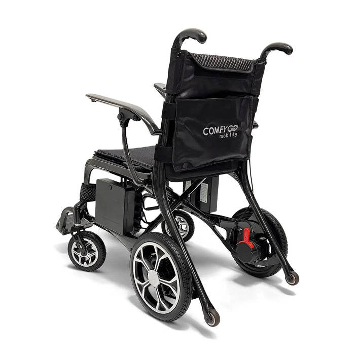 ComfyGO Phoenix Carbon Fiber Remote Controlled Folding Power Wheelchair Standard Textiles (No Remote Control)