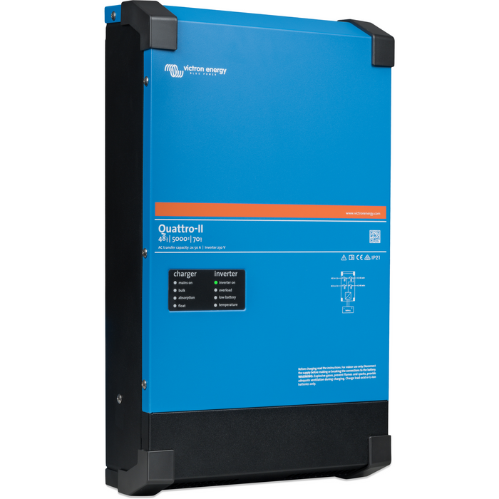 Victron Quattro-II 5000W 48V 230VAC Inverter/Charger