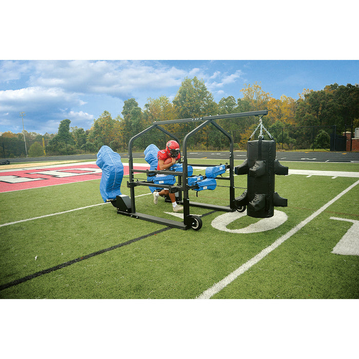 Rae Crowther Tackle-Breaker Football Sled - S1 Pads with Hit-Tech System