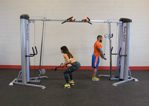 Body Solid Cable Crossover with 160lb Weight Stack