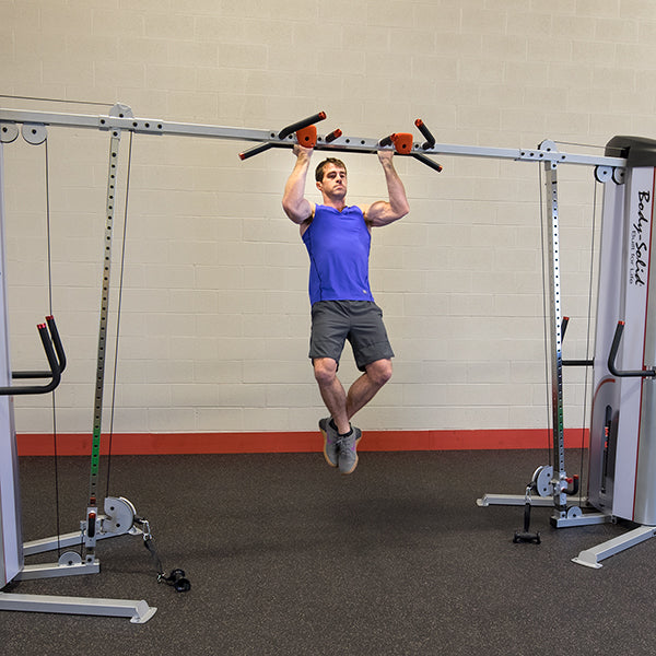 Body Solid Cable Crossover with 160lb Weight Stack