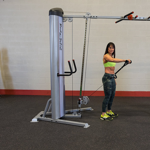 Body Solid Cable Crossover with 160lb Weight Stack