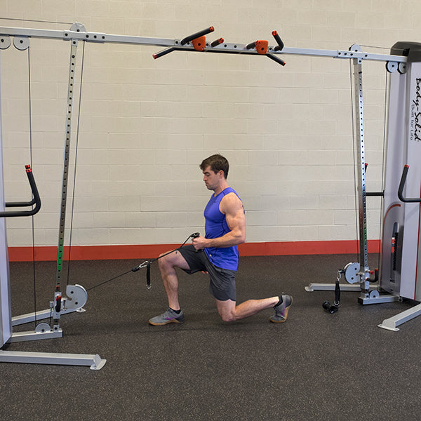 Body Solid Cable Crossover with 160lb Weight Stack