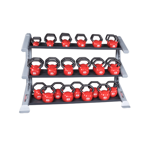 Body Solid Pcl Sdkr 3 Tier Kettlebell Rack