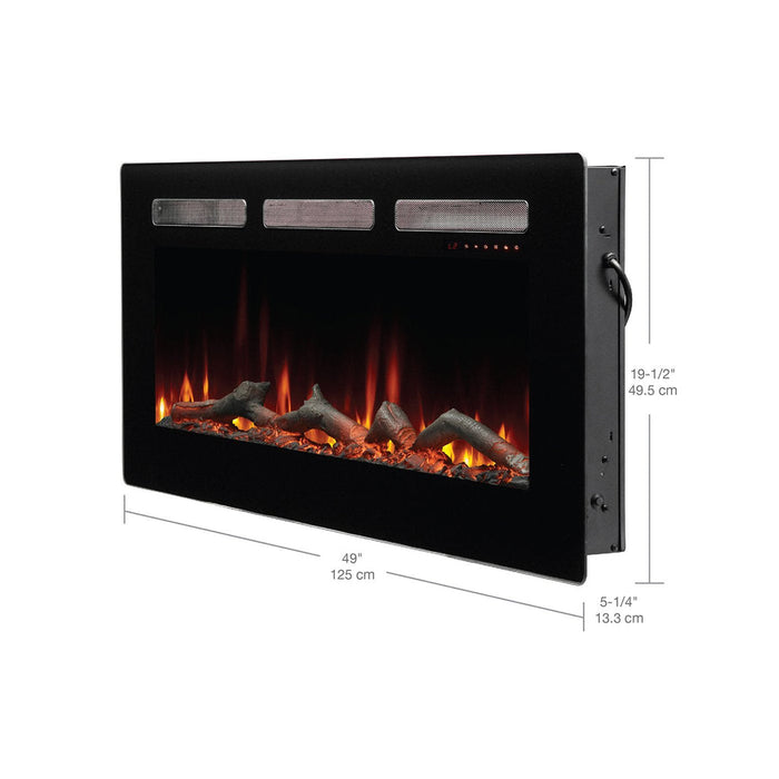 Dimplex Sierra 48-Inch Wall/Built-in Linear Electric Fireplace