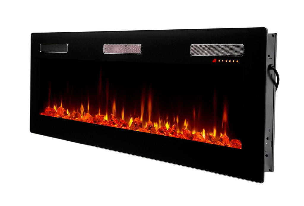 Dimplex Sierra 72-Inch Wall/Built-in Linear Electric Fireplace