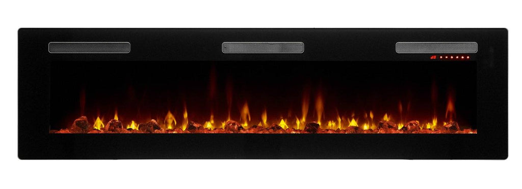 Dimplex Sierra 72-Inch Wall/Built-in Linear Electric Fireplace