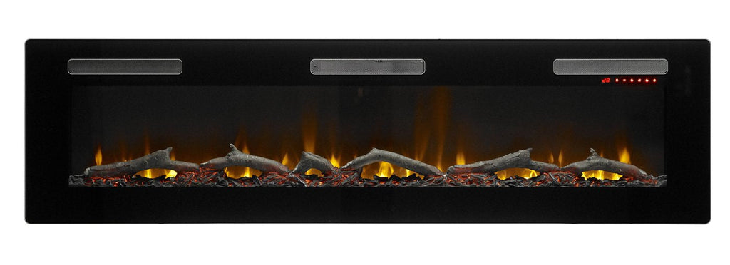 Dimplex Sierra 72-Inch Wall/Built-in Linear Electric Fireplace