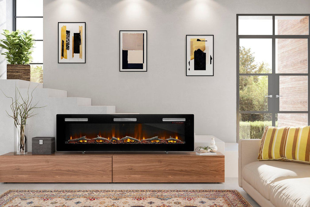 Dimplex Sierra 72-Inch Wall/Built-in Linear Electric Fireplace