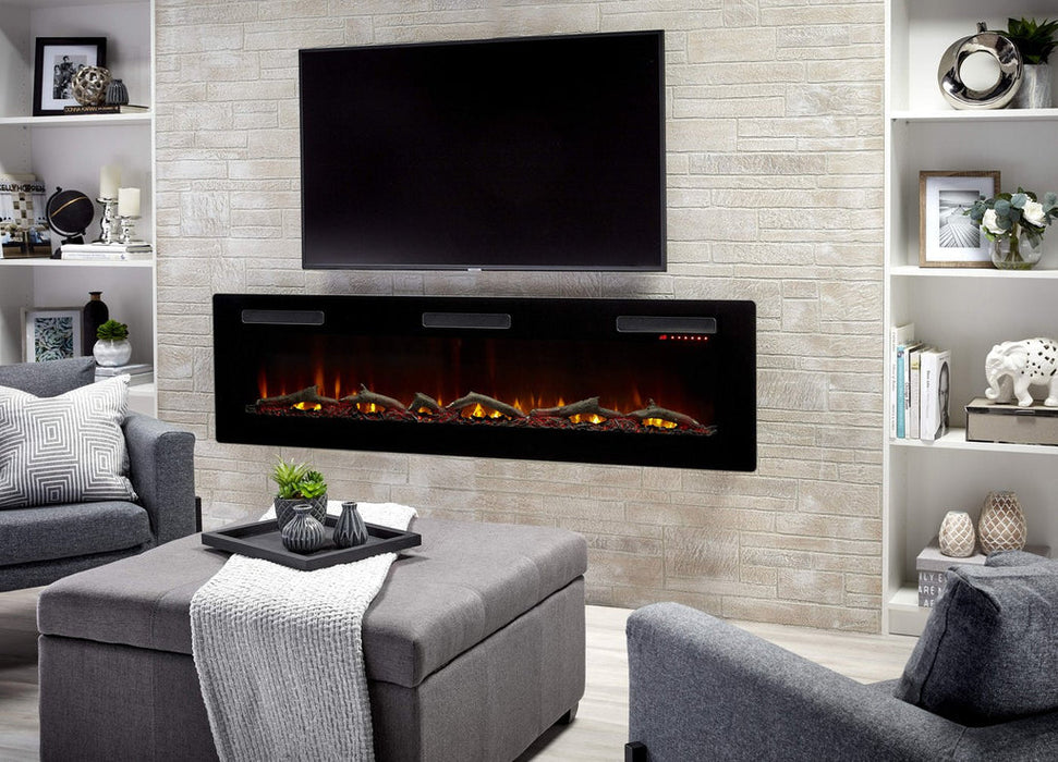 Dimplex Sierra 72-Inch Wall/Built-in Linear Electric Fireplace