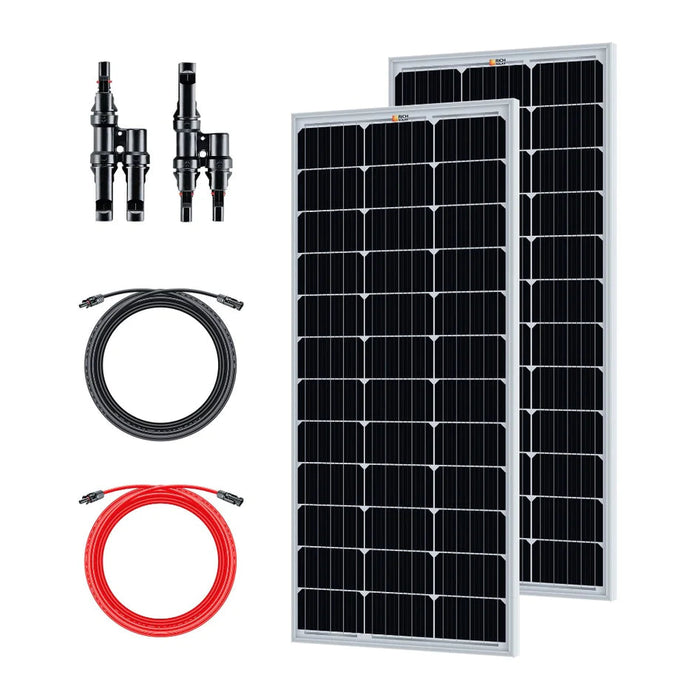 Bluetti AC200 2,200W Complete Solar Generator Kit With 2 Solar Panels