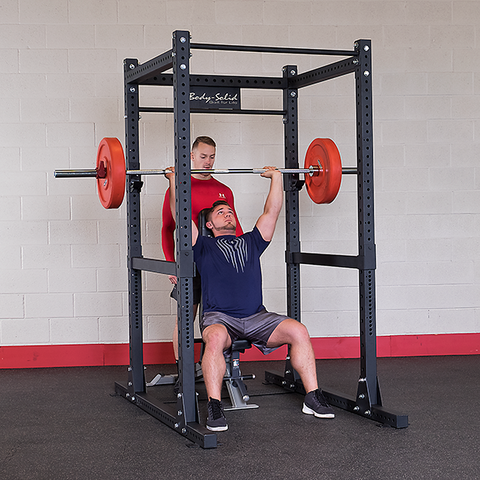 Body Solid Power Rack Base Rack SPR1000 and Extension