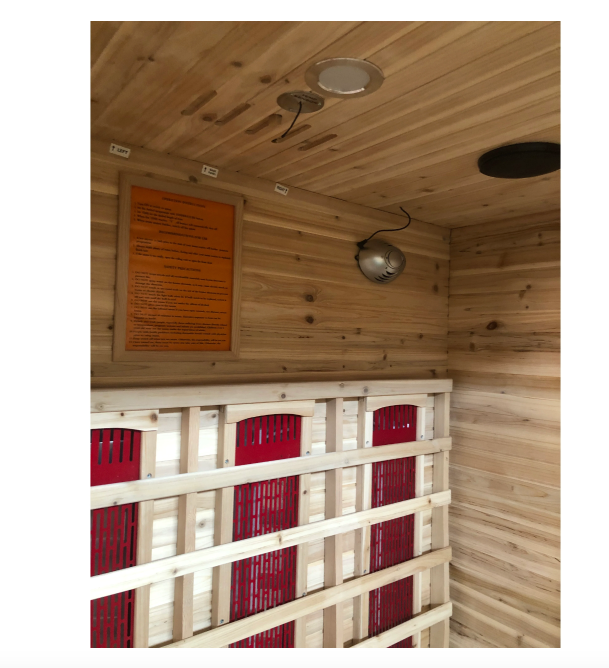 Grandby 300D outdoor infrared sauna