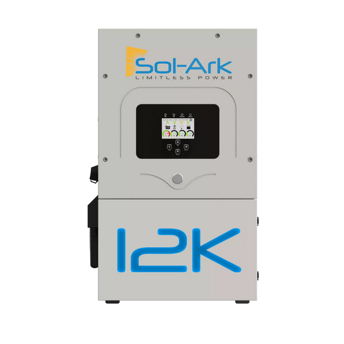 Sol Ark 12K Solar Inverter/ Charger With 15k-19kWh Kong Elite Battery Bank