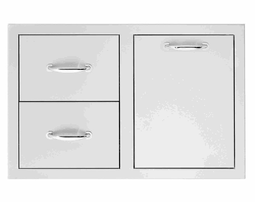 Drawer and Door Combo Units
