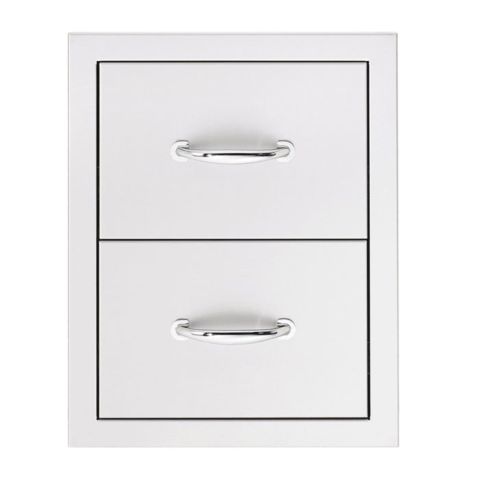 TrueFlame 17" Double Drawer TF-DR2-17