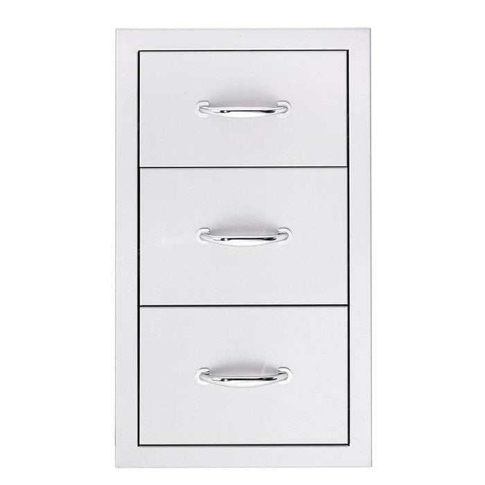 TrueFlame 17" Triple Drawer TF-DR3-17