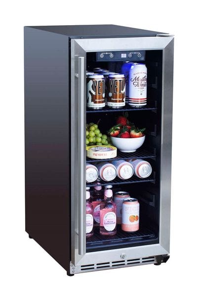 TrueFlame 15" Outdoor Rated Fridge TF-RFR-15