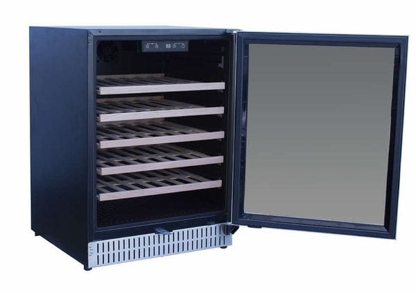 TrueFlame 24" Outdoor Rated Single Zone Wine Cooler TF-RFR-24W