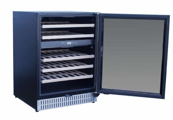 TrueFlame 24" Outdoor Rated Dual Zone Wine Cooler TF-RFR-24WD