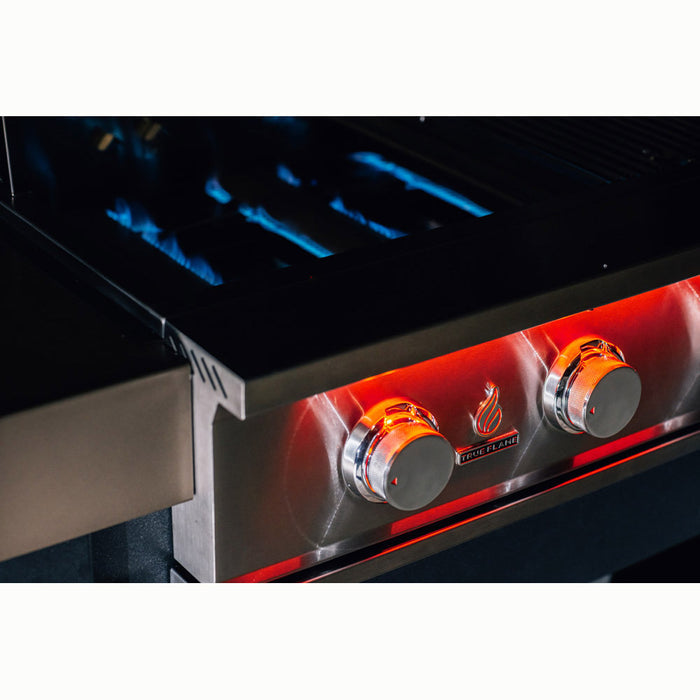 TrueFlame 25" 3 Burner Built-In Gas Grill TF25