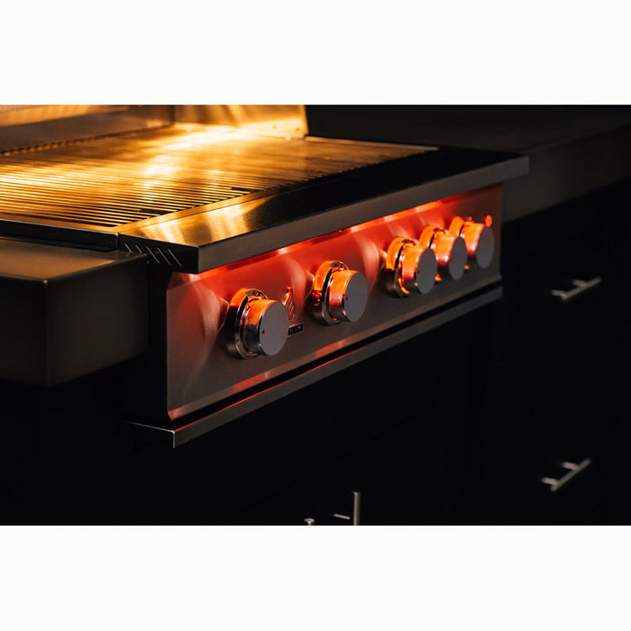 TrueFlame 25" 3 Burner Built-In Gas Grill TF25