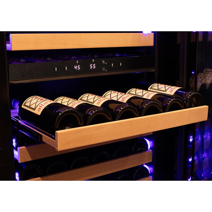 101 Bottle Dual Zone Panel Ready Wine Refrigerator