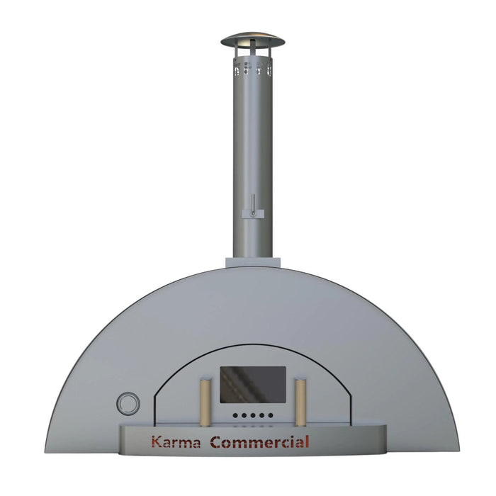 WPPO Karma 25 Wood Fired Pizza Oven in 304 Stainless Steel with Base (WKK-01S-304)