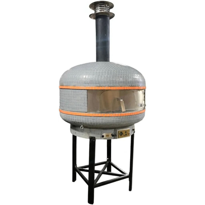 WPPO 48" Lava Dome Professional Wood Fired Outdoor Pizza Oven