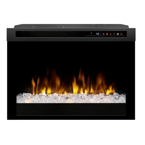 Dimplex Multi-Fire XHD 26-InchElectric Fireplace Firebox with Acrylic Ember Bed in Black