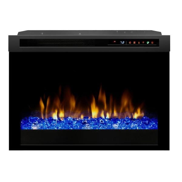 Dimplex Multi-Fire XHD 26-InchElectric Fireplace Firebox with Acrylic Ember Bed in Black