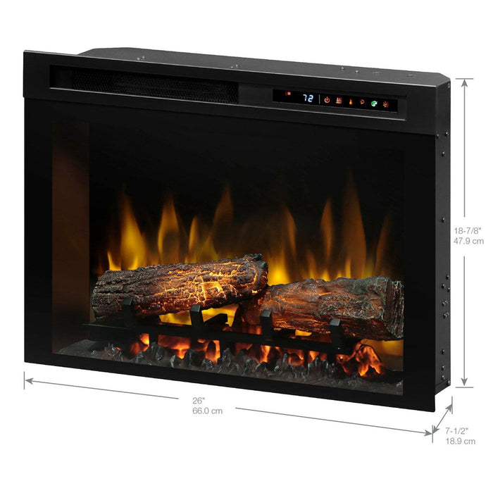 Dimplex 26-Inch Multi-Fire XHD Electric Firebox - Realogs