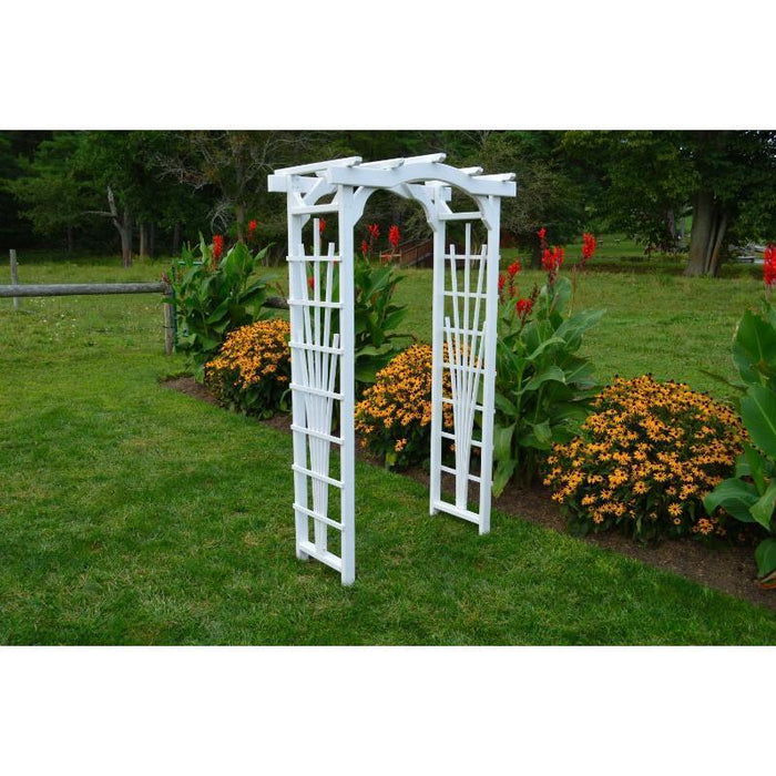 A & L Furniture Amish Handcrafted Pine Cranbrook Arbor 4ft