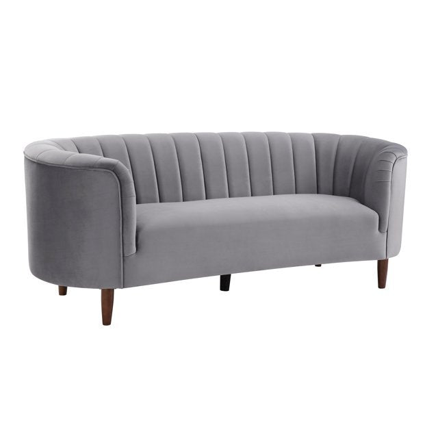 Millephri Sofa , Gray Velvet (LV00166)