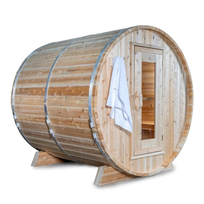 Canadian Timber Harmony 2-4 Person Barrel Sauna - CTC22W