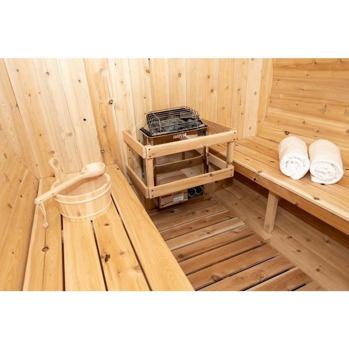 Canadian Timber Harmony 2-4 Person Barrel Sauna - CTC22W