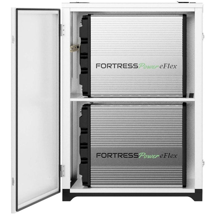 Sol-Ark 12K With Fortress Power Battery & Fortress Durarack Enclosure Bundle