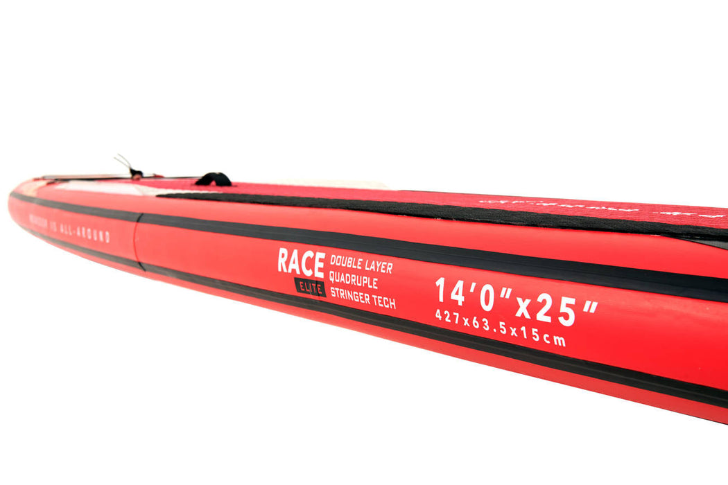 Aqua Marina - Race Elite 14'0-inch - Race iSUP, 4.27m/15cm, with coil leash and fiberglass racing fin | BT-22RE