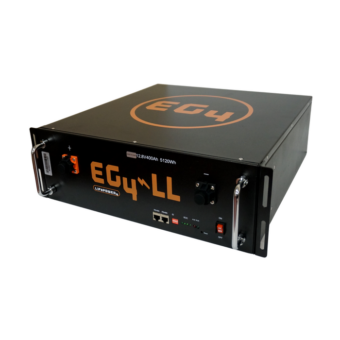 EG4 LifePower4 Lithium Battery 12V 400AH Server Rack Battery