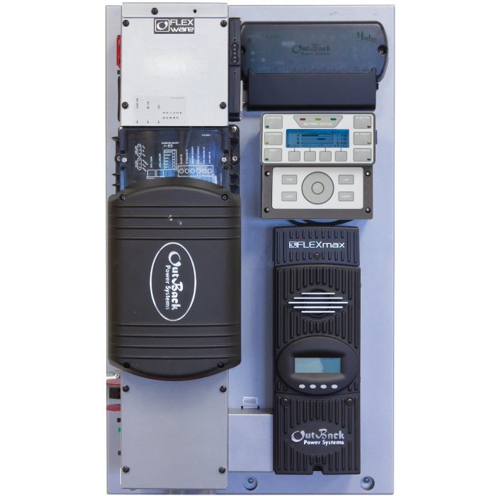 Outback FLEX power One 3kW 48V 120V Pre-wired FXR Series System