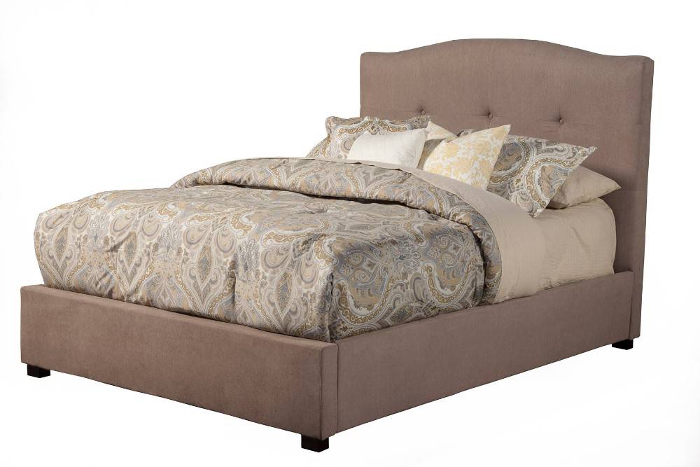 Amanda Queen Tufted Upholstered Bed Alpine Furniture 1084Q